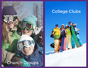 church groups and college groups